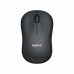 Ratón Inalámbrico Óptico Logitech M220 Silent Monocromo Carbono 1000 dpi