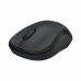 Ratón Inalámbrico Óptico Logitech M220 Silent Monocromo Carbono 1000 dpi