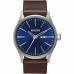 Reloj Hombre Nixon Sentry Plateado