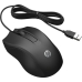 Мишка HP Ratón con cable HP 100 Черен