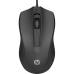 Мишка HP Ratón con cable HP 100 Черен