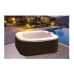 Spa Hinchable Sunspa Cuadrado Negro 4 personas (155 x 155 x 65 cm)