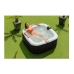 Inflatable Spa Sunspa Firkantet Sort 4 personer (155 x 155 x 65 cm)