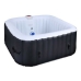 Spa Hinchable Sunspa Cuadrado Negro 4 personas (155 x 155 x 65 cm)