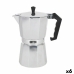 Cafetera Italiana Quttin Aluminio 9 Tazas (6 Unidades)