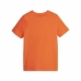 Child's Short Sleeve T-Shirt Puma Ess+ Futureverse Orange