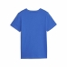 Barne Kortermet T-skjorte Puma Ess+ 2 Col Logo Blå