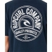 Tricou cu Mânecă Scurtă pentru Copii Rip Curl Stapler Bleumarin