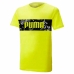 Barne Kortermet T-skjorte Puma Active Sports Graphic Gul