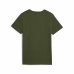 Barn T-shirt med kortärm Puma Ess+ 2 Col Logo Mörkgrön
