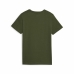 T-Shirt met Korte Mouwen voor kinderen Puma Ess+ 2 Col Logo Donkergroen