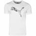 T-Shirt met Korte Mouwen voor kinderen Puma Active Sports Graphic Wit