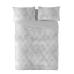 Housse de Couette Naturals ELBA Gris clair Lit 1 persone (150 x 220 cm)