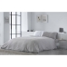 Housse de Couette Naturals ELBA Gris clair Lit 1 persone (150 x 220 cm)