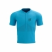 Uniseks T-Shirt met Korte Mouwen Compressport Trail Half-Zip Fitted SS Hemelsblauw