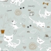 Пододеяльник Panzup Cats 150/160 кровать (240 x 220 cm)