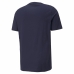 Uniseks T-Shirt met Korte Mouwen Puma Italia FIGC Donkerblauw