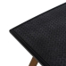 Tavolo da Pranzo OSLO Nero Naturale Legno Ferro Legno MDF 179 x 90 x 75 cm