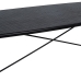 Tavolo da Pranzo OSLO Nero Naturale Legno Ferro Legno MDF 179 x 90 x 75 cm