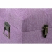 Банкетка DKD Home Decor   Металл полиэстер Фуксия Деревянный MDF (81 x 42 x 52 cm)