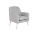 Poltrona Home ESPRIT Cinzento Prateado 71 x 68 x 81 cm