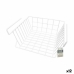 Mand voor keukenplank Confortime Wit 29 x 27 x 15 cm (12 Stuks)