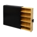 Organizador de Cápsulas de Café 5five Simply Smart Noir Kitchen Preto Metal 33 x 31 x 7,5 cm