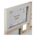 Cornice Portafoto Versa Legno MDF 2 x 28,1 x 56,5 cm (x8)