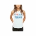 Camiseta para Mujer sin Mangas Vans  LOVE Blanco