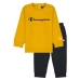 Tuta per Neonati Champion Crewneck Baby Giallo