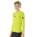 Děstké Tričko s krátkým rukávem Rip Curl Corps L/S Rash Vest  Žlutý Surfování Lycra