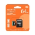 Cartão Micro SD Adata AUSDX64GUI3V30SA2 64 GB