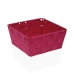 Basket Versa Lover Fuchsia Textile 19 x 9 x 19 cm