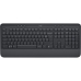 Billentyűzet Logitech Signature K650 AZERTY Francia Sötét szürke Szürke