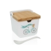 Suikerpot Versa Fiets Keramisch 8,8 x 8,5 x 8,8 cm