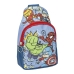 Mochila Infantil The Avengers Bandolera Azul 13 x 23 x 7 cm