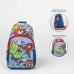 Mochila Infantil The Avengers Saco de Ombro Azul 13 x 23 x 7 cm