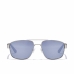 Gafas de Sol Hombre Hawkers Falcon Negro Plateado Gris