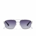 Gafas de Sol Hombre Hawkers Falcon Gris Negro Plata Ø 48,3 mm Plateado