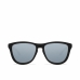 Unisex Saulesbrilles Hawkers One Sudrabains Melns Polarizēts (Ø 54 mm)