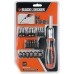 Conjunto de bits com chave de fendas Black & Decker BDHT0-62130 29 Peças