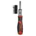 Bit set with screwdriver Black & Decker BDHT0-62129 6 Piese