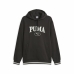 Herren Sweater mit Kapuze Puma Squad Fl Schwarz