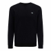 Herensweater zonder Capuchon Lee Plain Crew Zwart