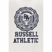 Herensweater zonder Capuchon Russell Athletic Ath Rose Wit