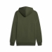 Herenhoodie Puma Ess+ 2 Col Big Logo Donkergroen