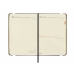 Kalendarz książkowy Finocam Flexy Joy Dotts 2024 Czarny Złoty 8,2 x 12,7 cm