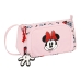 Bolsa Escolar Minnie Mouse Me time Cor de Rosa 20 x 11 x 8.5 cm