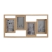 Cornice Portafoto Versa Legno MDF 3,5 x 26,5 x 51 cm