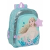 Mochila Escolar Frozen Hello spring Azul